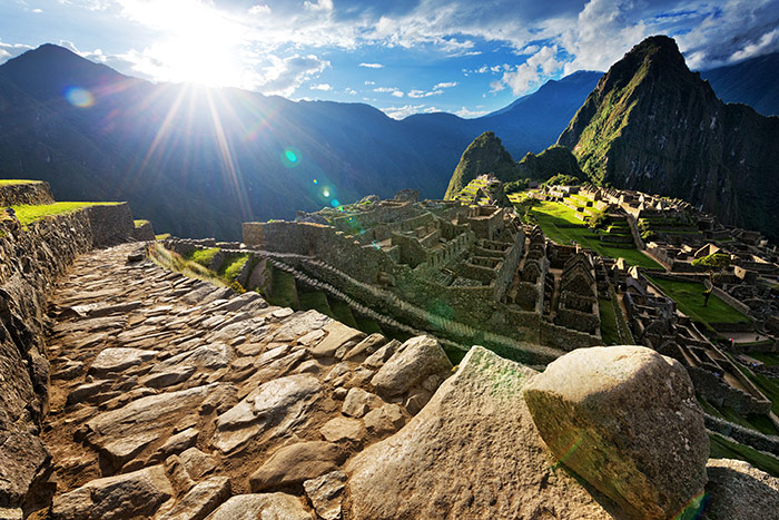 Machu Picchu Machu Picchu Sunset