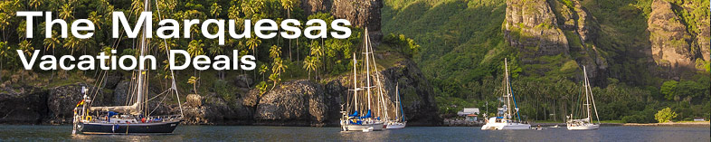 Boats off Maraquesas